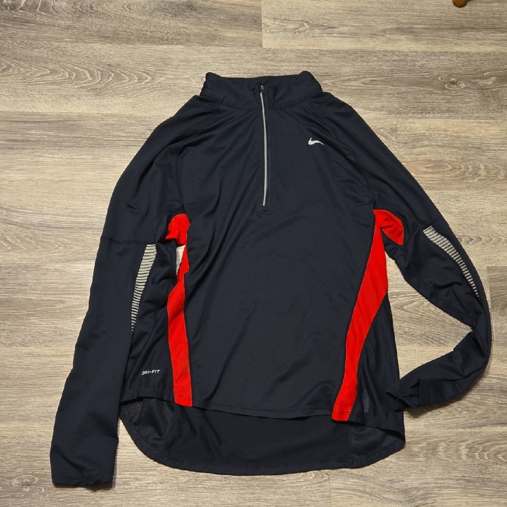 Mens NIKE Lightweight Quarter Zip Size Large - Picture 1 of 3